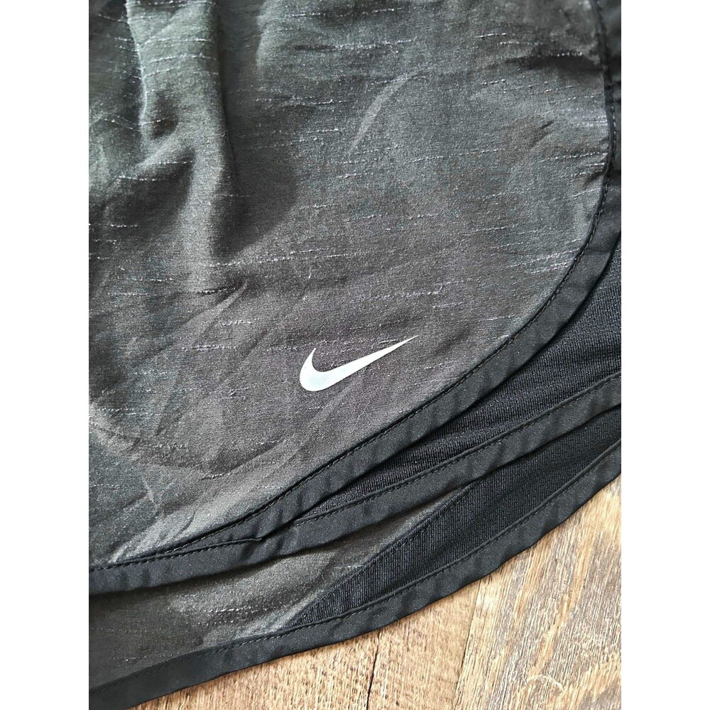 Nike Dri-FIT Women's Black Running & Jogging Shorts Woven Polyester Logo